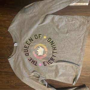 Kids cropped lone sleeve shirt